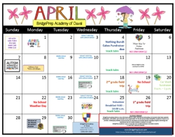 April Calendar